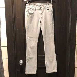 American Eagle light blue corduroy jeans women’s size zero